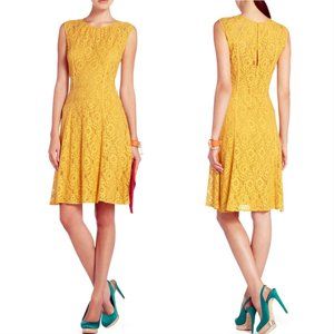 BCBGMaxAzria Khloe Goldn Lace Dress, Size M, NWT